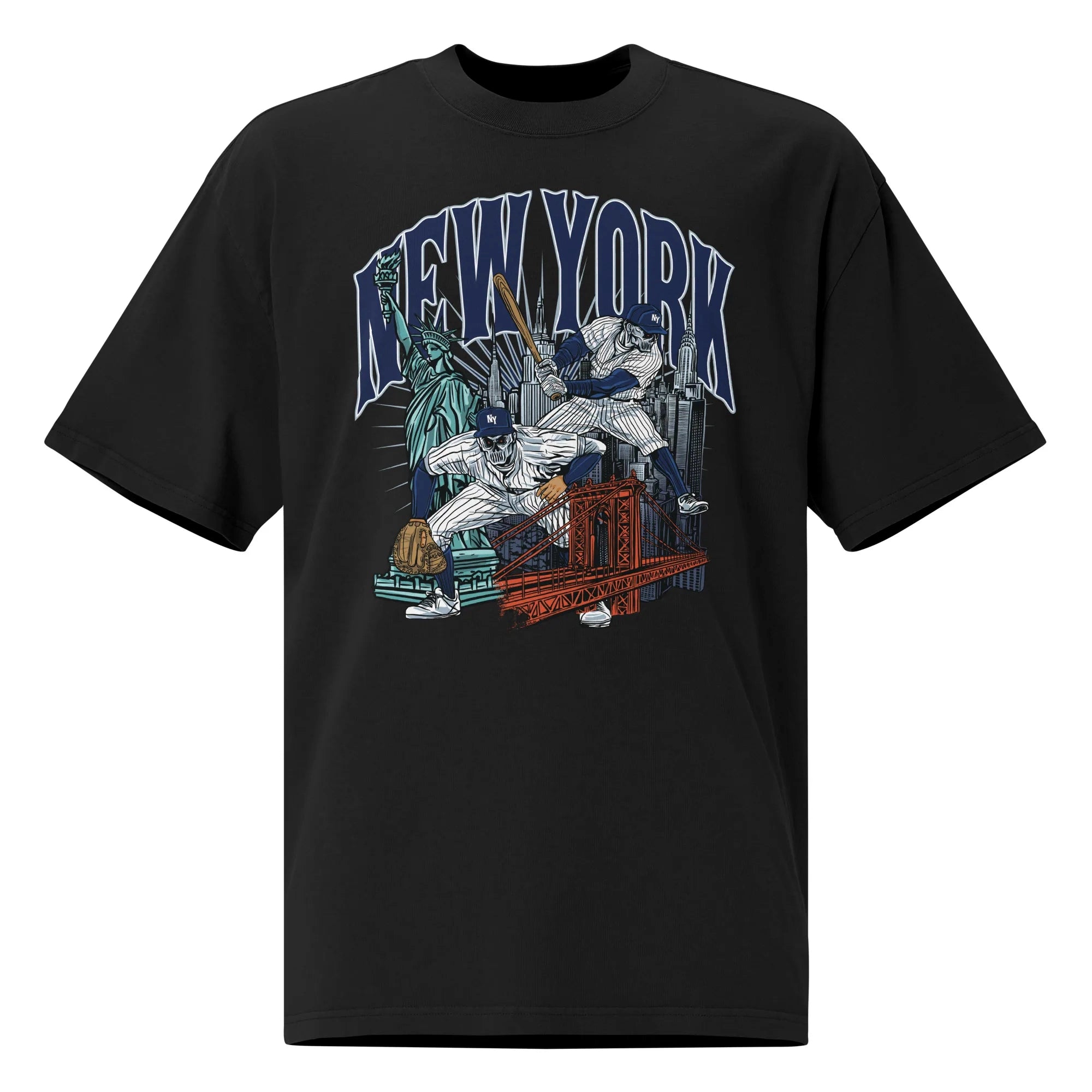 New York Yankees City "Staple" Black T-Shirt