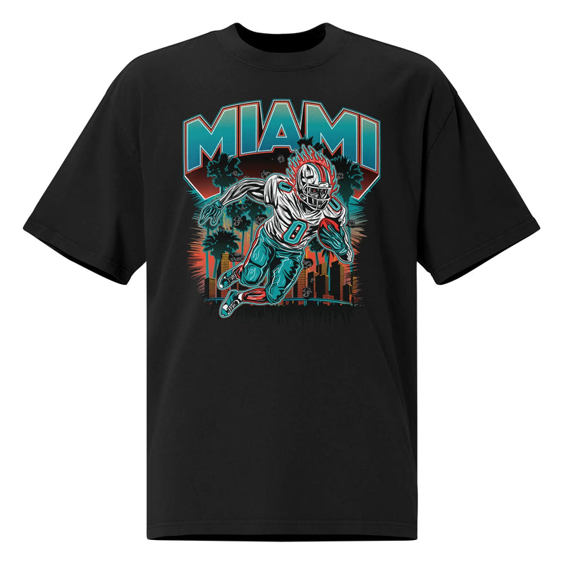 Miami City "Staple" Black T-Shirt