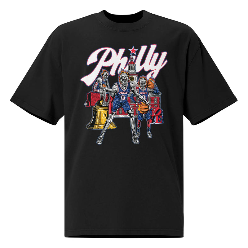 Philly City "Staple" Black T-Shirt