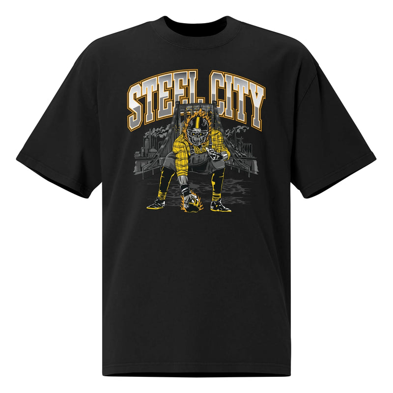 Steel City "Staple" Black T-Shirt