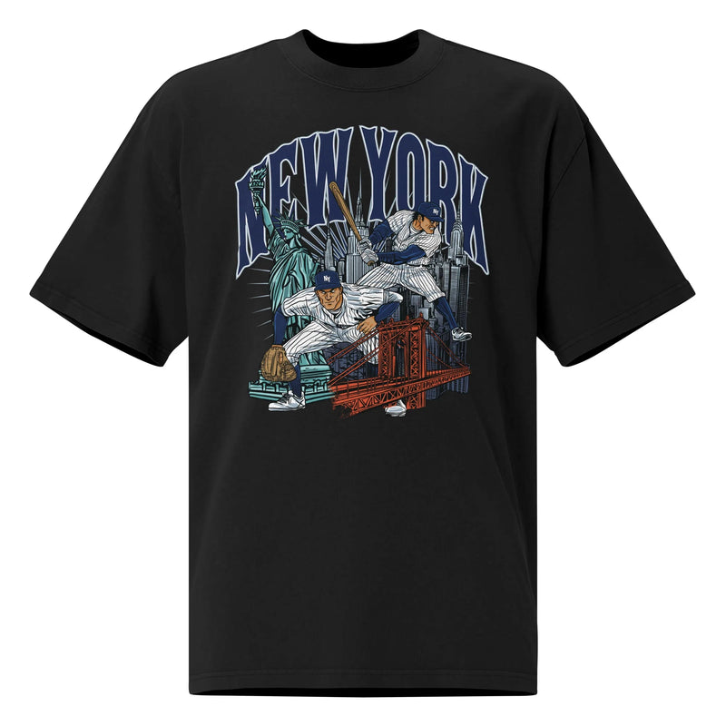 New York Yankees City "Staple" Black T-Shirt