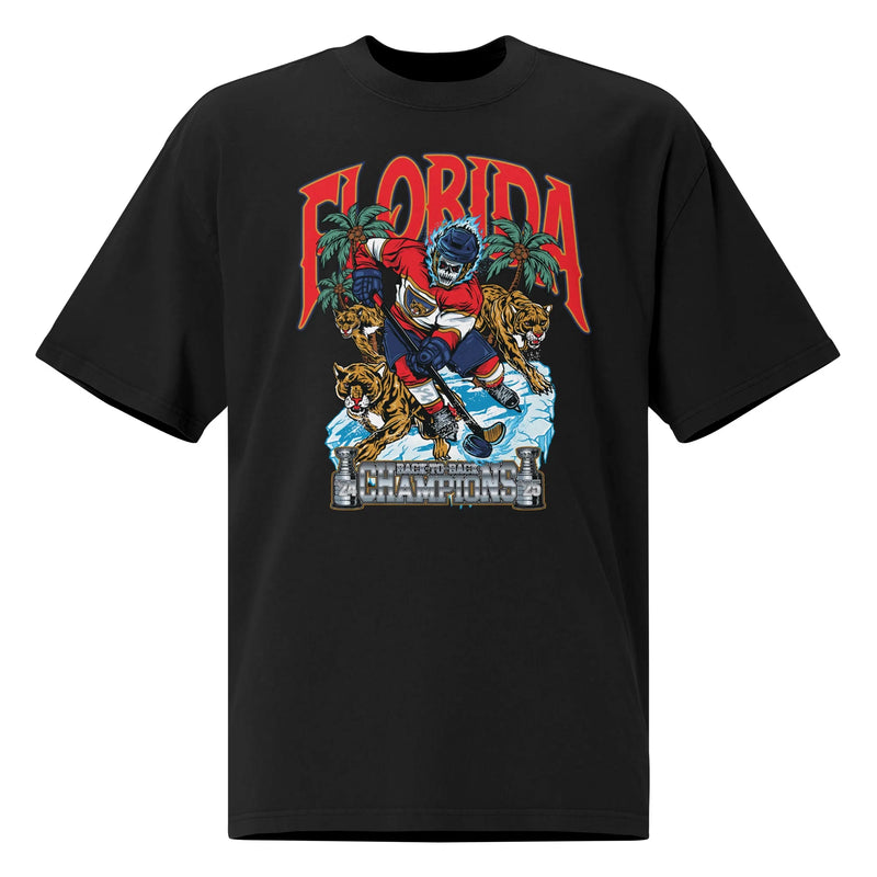 Panthers Skull “B2B Champs” Black T-Shirt